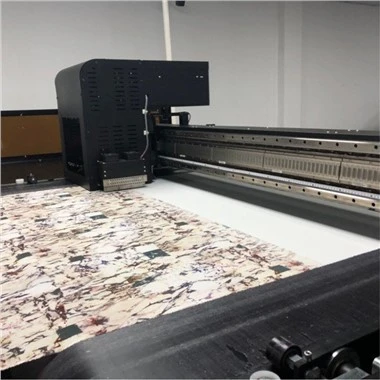 Rollendrukmachine voor stof